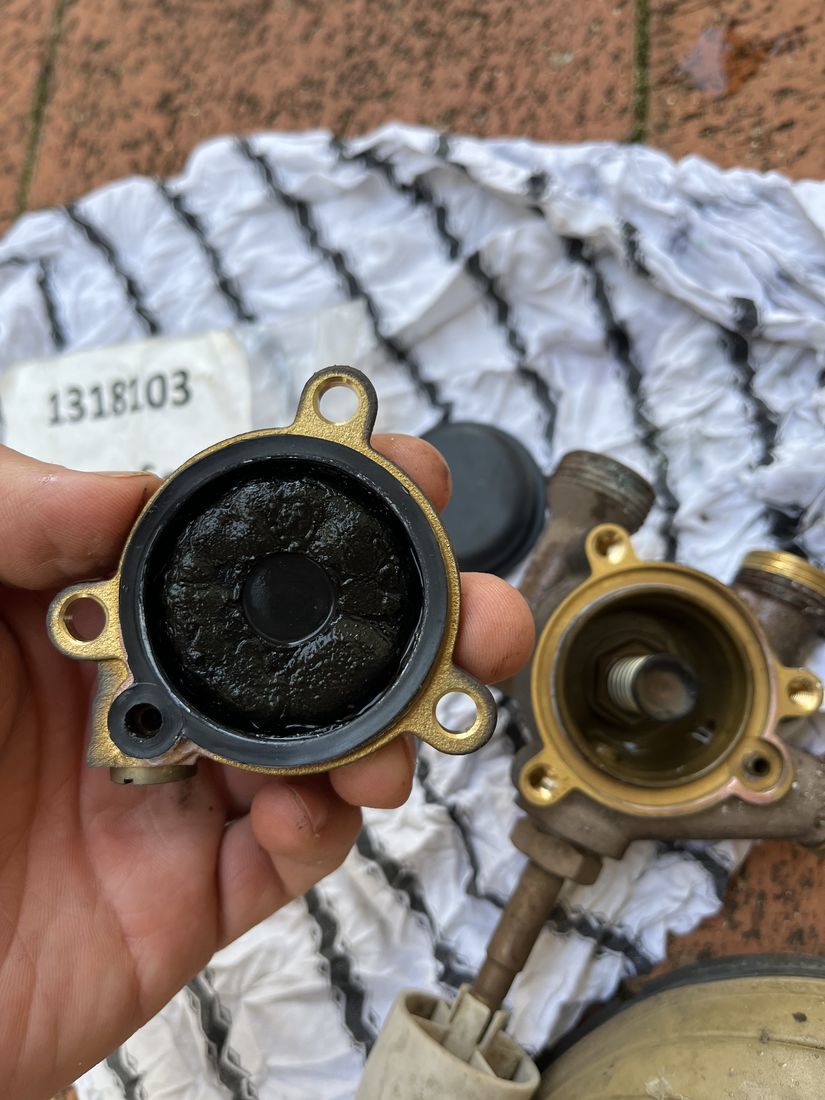 Old diaphragm